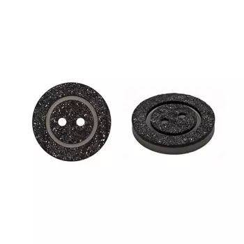 Пуговица 36L (C580 чёрный), 72 шт