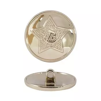 Пуговица 36L (G), 12 шт