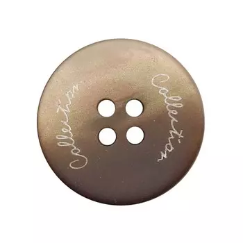 Пуговица 36L (коричневый), 36 шт