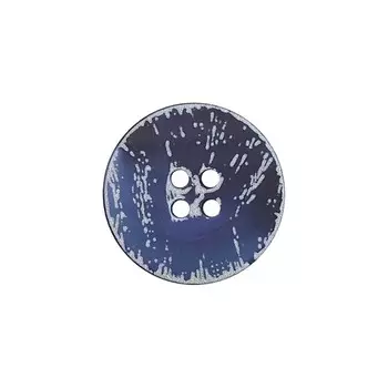Пуговица 36L (синий), 24 шт