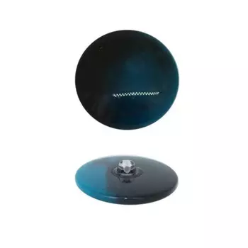 Пуговица (3.01-055-38) (морская волна мрамор), 12 шт