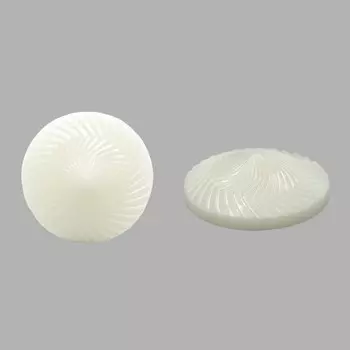 Пуговица 40L (25 мм) (white (белый)), 36 шт