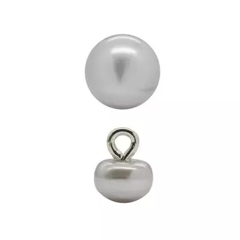 Пуговица 8 мм (Gray (серый)), 36 шт