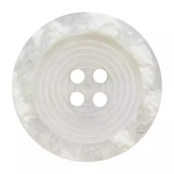 Пуговица A162 «L» (белый), 24 шт