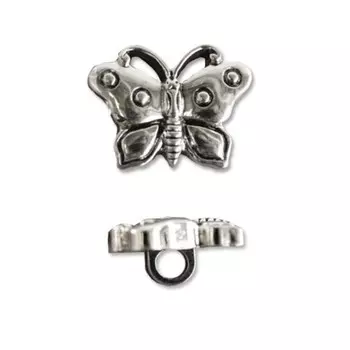 Пуговица «Бабочка», 18 мм (AS), 72 шт