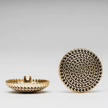 Пуговица «Цепи» большая, размер 23 мм