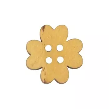 Пуговица «Цветочек» BUTT14004 деревянная, 72 шт