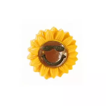 Пуговица «Цветок» (48281) 21 мм (110/273), 72 шт