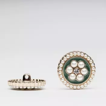 Пуговица «Цветок» большая, размер 20 мм