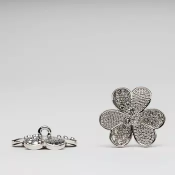 Пуговица «Цветок» большая, размер 21 мм