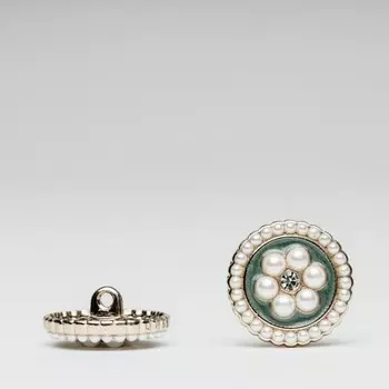 Пуговица «Цветок» маленькая, размер 16 мм