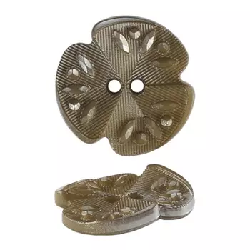 Пуговица декоративная цветок, 6 шт