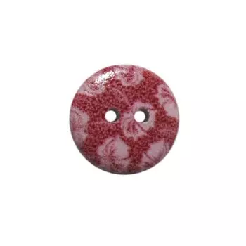 Пуговица деревянная «Цветы» 15 мм (цвет 78), 100 шт