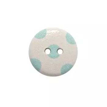 Пуговица деревянная «Горошек» 15 мм (цвет 46), 100 шт