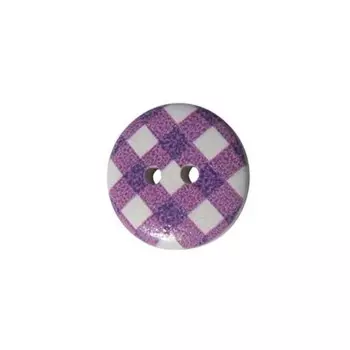 Пуговица деревянная «Клетка» 18 мм (цвет 1), 100 шт