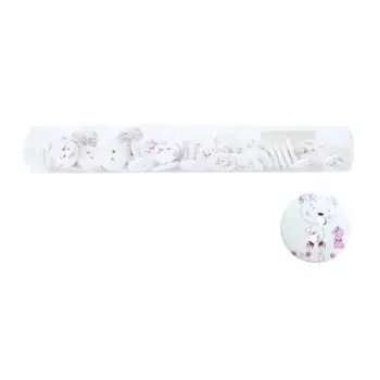 Пуговица деревянная «Мультяшные персонажи», 18 мм, 50 шт (Мишка 19), 1 упак