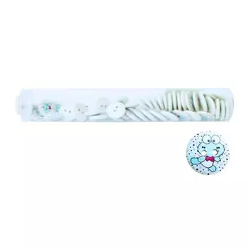 Пуговица деревянная «Мультяшные персонажи», 18 мм, 50 шт (Муха), 1 упак