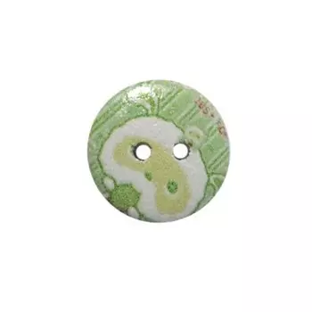 Пуговица деревянная «Мультяшные персонажи» 18 мм (персонаж 16), 100 шт