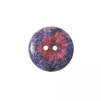 Пуговица деревянная «Орнамент» 15 мм (цвет 22), 100 шт