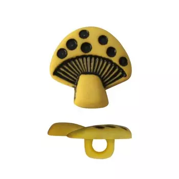 Пуговица «Гриб», 15 мм (110), 72 шт