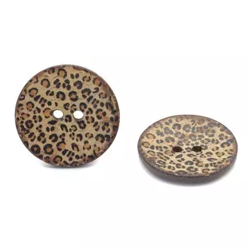 Пуговица кокос 48L, 36 12 шт