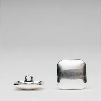 Пуговица «Квадрат» маленький, размер 15 мм