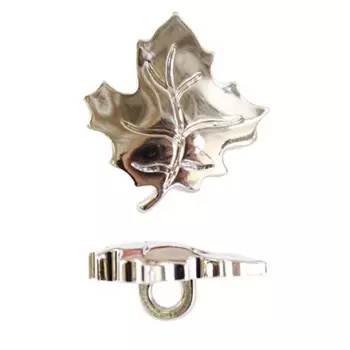 Пуговица «Листок» (49028) 22 мм (AS), 72 шт