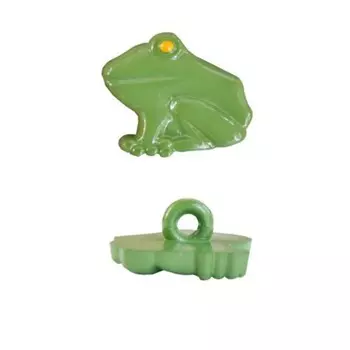 Пуговица «Лягушка» (HG138) 18 мм (151), 72 шт