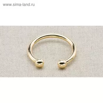 Пуговица металлическая, цвет золото