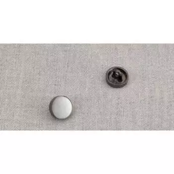 Пуговица металлическая, размер 11 мм
