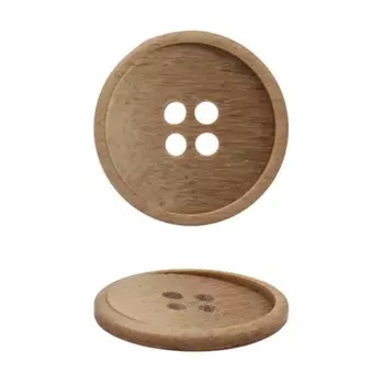 Пуговица мужская костюмная 391387/4 40 (3904 светлый коричневый), 50 шт