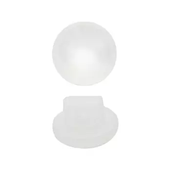 Пуговица на ножке 12L (белый), 144 шт