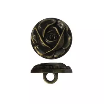 Пуговица на ножке, 18 мм (AB), 36 шт