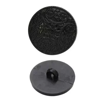 Пуговица на ножке, 25 мм (310 чёрный), 36 шт