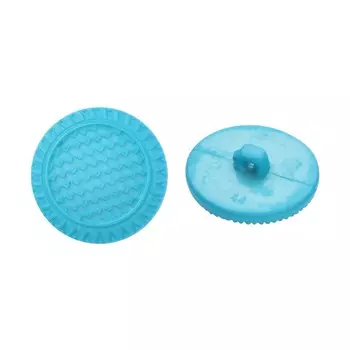 Пуговица на ножке, 28 мм (17-4540 бирюза), 36 шт