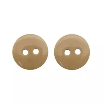Пуговица на прокол 18L (C127 бежевый), 144 шт