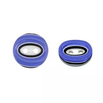 Пуговица на прокол 20L (фиолетовый), 144 шт