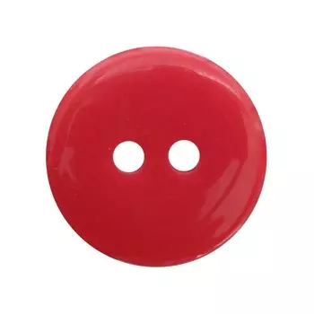 Пуговица на прокол 24L (C820 красный), 144 шт