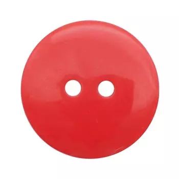 Пуговица на прокол 32L (C820 красный), 144 шт