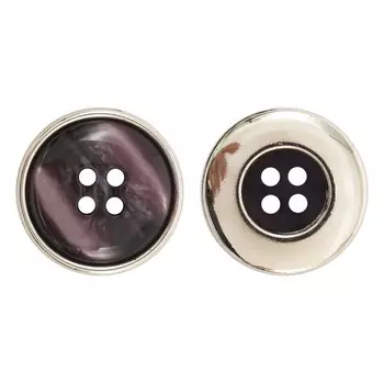 Пуговица на прокол 34L (4), 24 шт