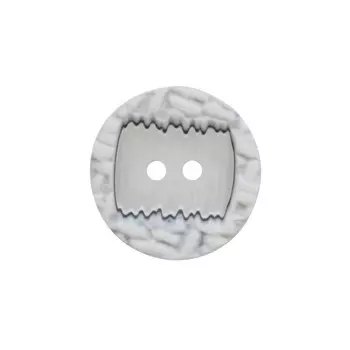 Пуговица на прокол, 34L (белый), 144 шт