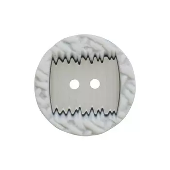 Пуговица на прокол, 40L (белый), 72 шт