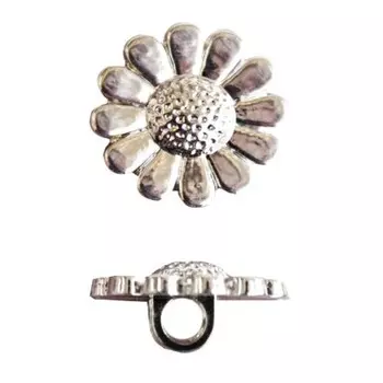 Пуговица «Подсолнух» (57984) 15 мм (S), 72 шт