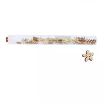 Пуговица «Ромашка», 36 шт, 1 упак