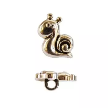 Пуговица «Улиточка» (49103) 18 мм (AG), 72 шт