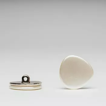 Пуговица «Жемчужная», размер 18 мм