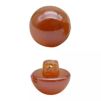 Пуговицы 11 мм (светлый коричневый), 25 шт