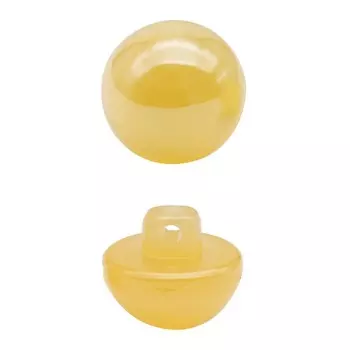 Пуговицы 11 мм (жёлтый), 25 шт