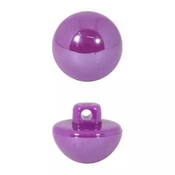 Пуговицы 12 мм (фиолетовый), 24 шт