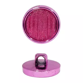 Пуговицы 16 мм на ножке (розовый), 24 шт